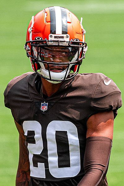 What will the browns do at slot corner?